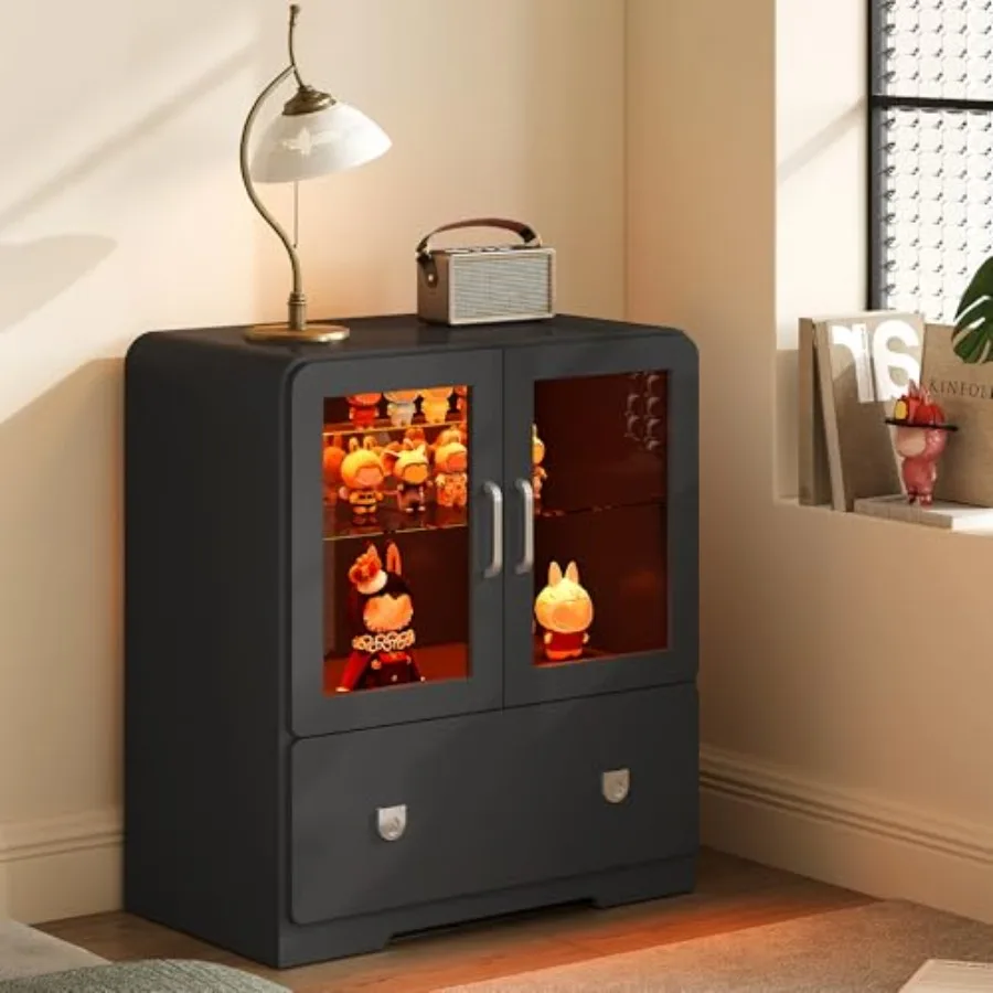 Storage - Vitrine pour le salon avec portes
