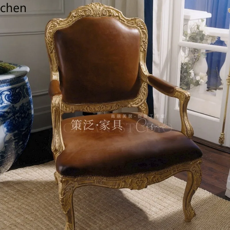 Sofas - Fauteuil de bureau TQH7.2, style vintage,