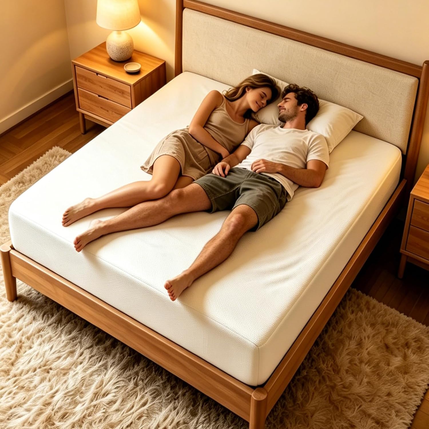 Memory Foam Mattress In A Box Queen - Matelas en mousse à mémoire de