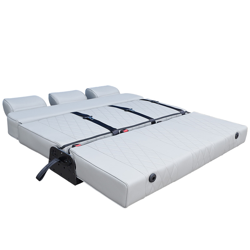 Sofas - Canapé-lit pliable en cuir respirant personnalisable,