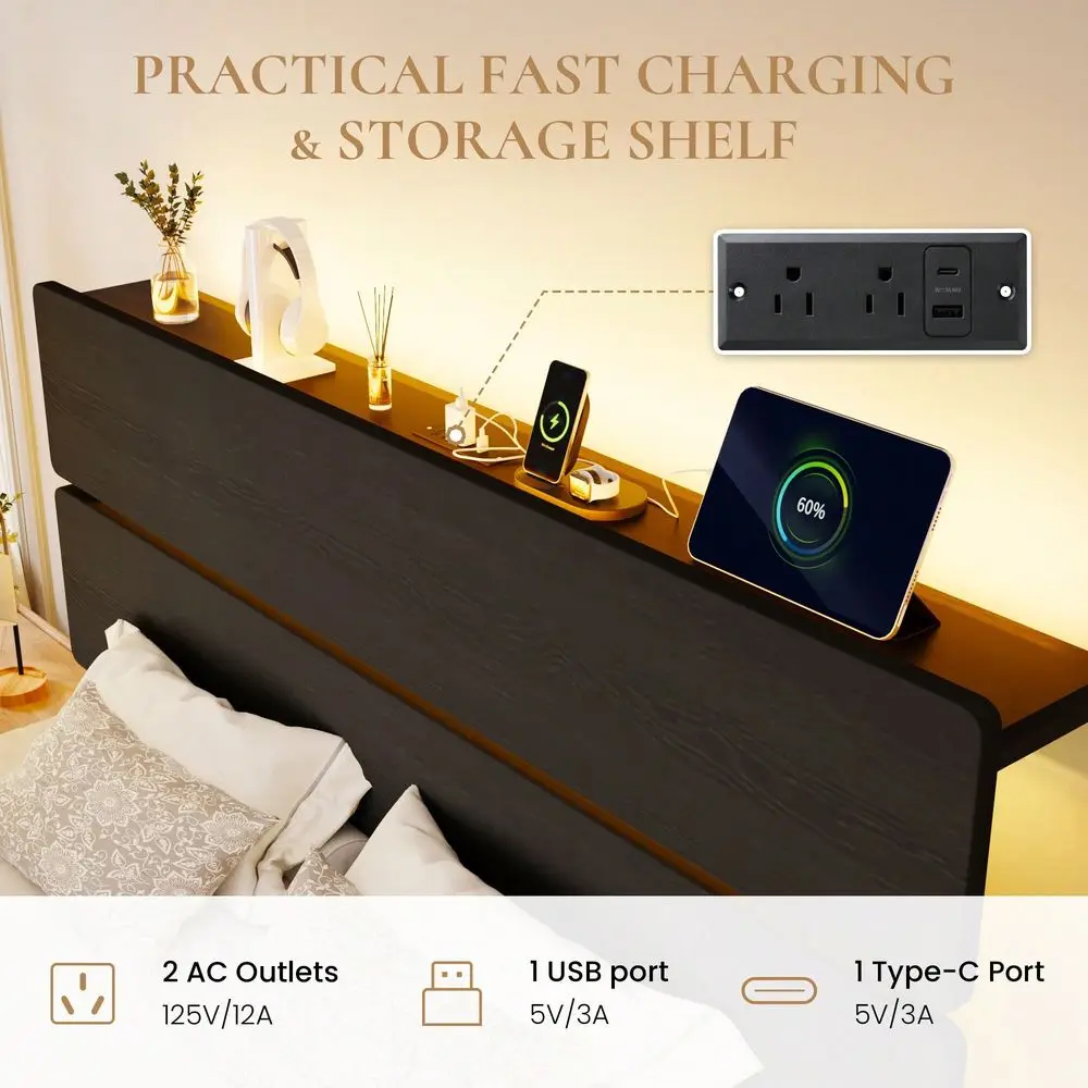 Cadre de lit double, queen ou  - Canopy Bed Frame Metal Queen avis et prix