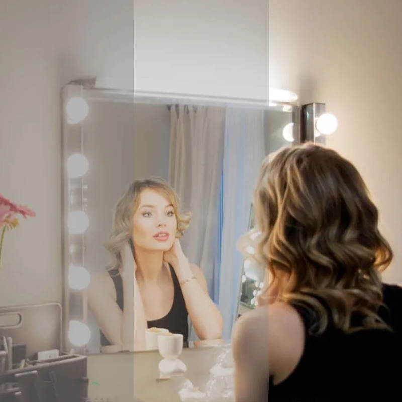 Lampe LED à intensité variable - Dressing Table Vanity With Lighted Mirror avis et prix