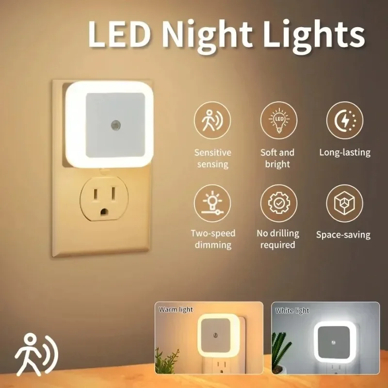 1/6 pièces sans fil LED veille - Floating Nightstand With Led Light avis et prix