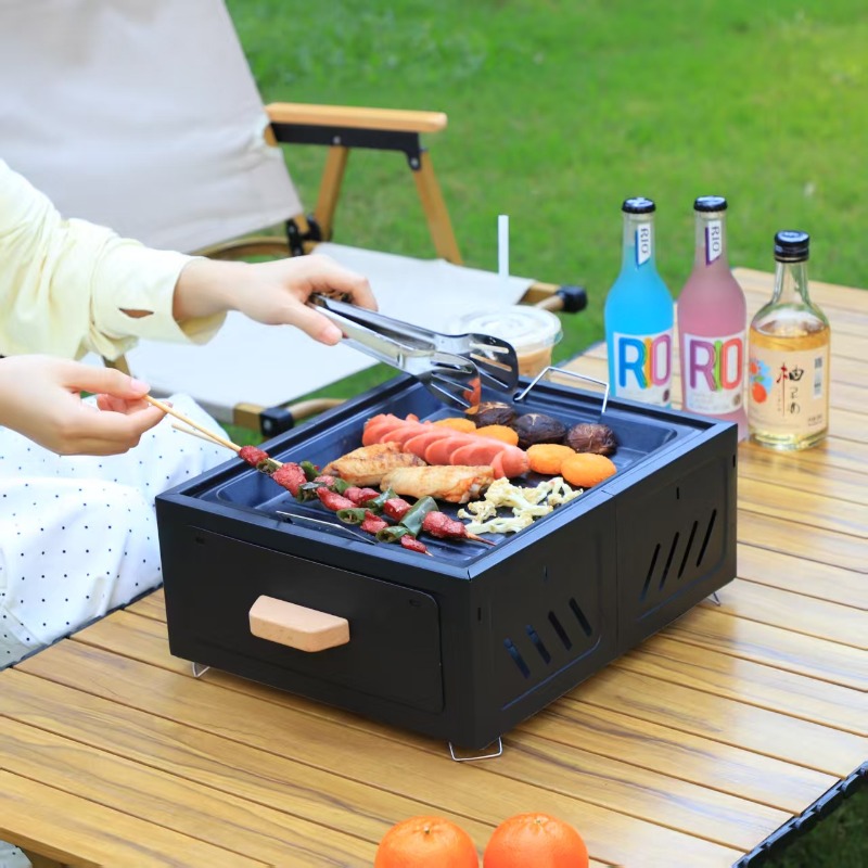 Barbecue au charbon de bois po - Outdoor Furniture avis et prix