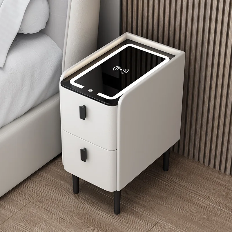 Table de chevet en bois de sty - Solid Wood Nightstand 2 Drawers avis et prix