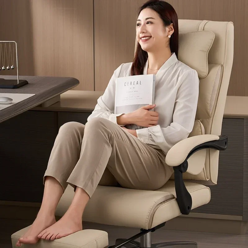 Fauteuil de direction en cuir, - Sofas avis et prix