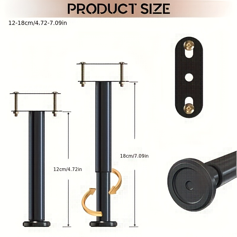 Hauteur réglable : 4 pieds de  - Canopy Bed Frame Metal Queen avis et prix