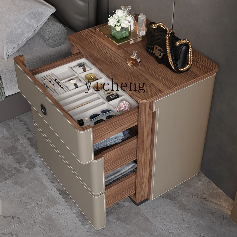 Coffre-fort de chevet en cuir  - Tables avis et prix