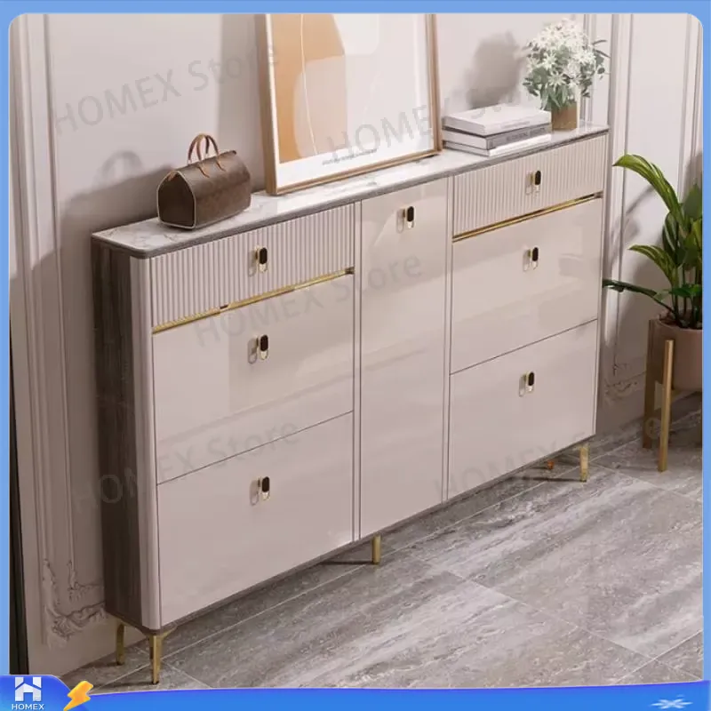Armoire à chaussures étanche a - Shoe Rack Cabinet Narrow Entryway avis et prix