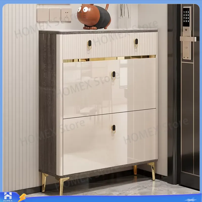 Armoire à chaussures étanche a - Shoe Rack Cabinet Narrow Entryway avis et prix