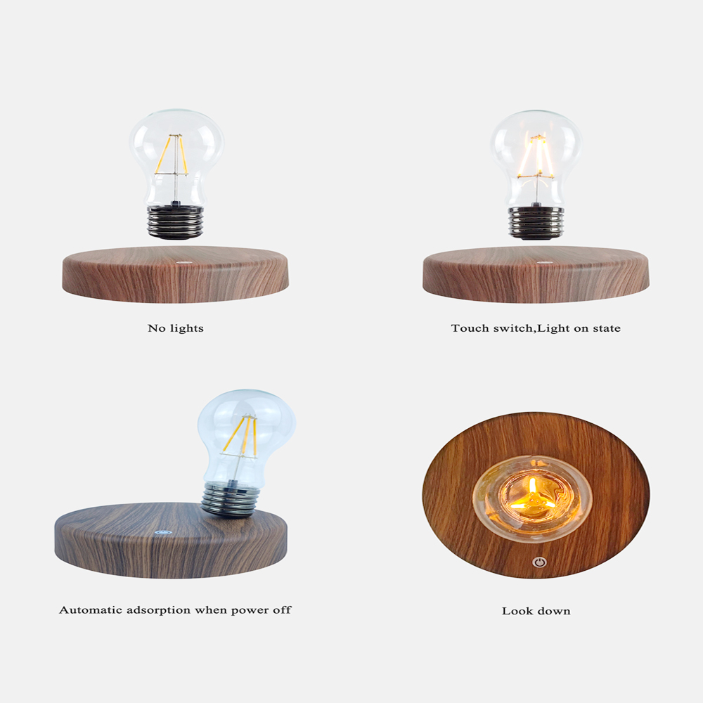 Lampe à lévitation magnétique  - Floating Nightstand With Led Light avis et prix