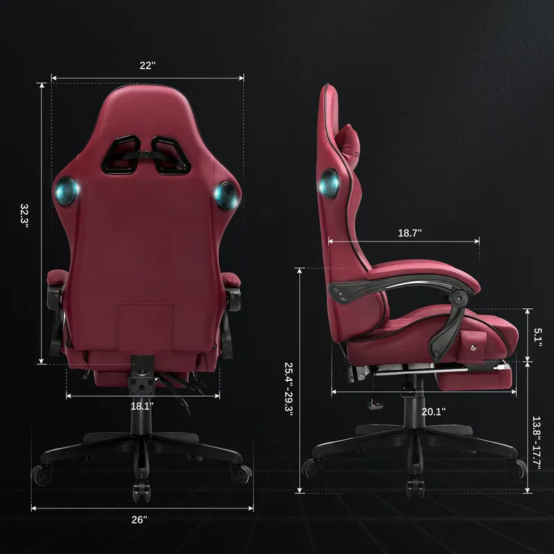 Chaise de jeu GTPLAYER avec ha - Office Furniture avis et prix