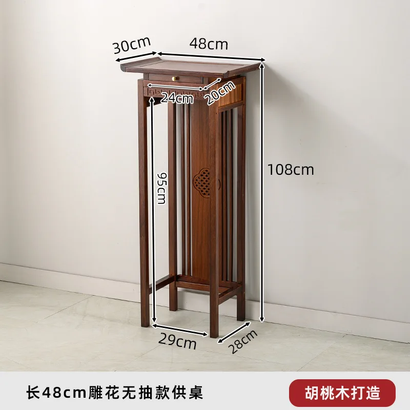 Table d'offrandes en noyer, ta - Tables avis et prix