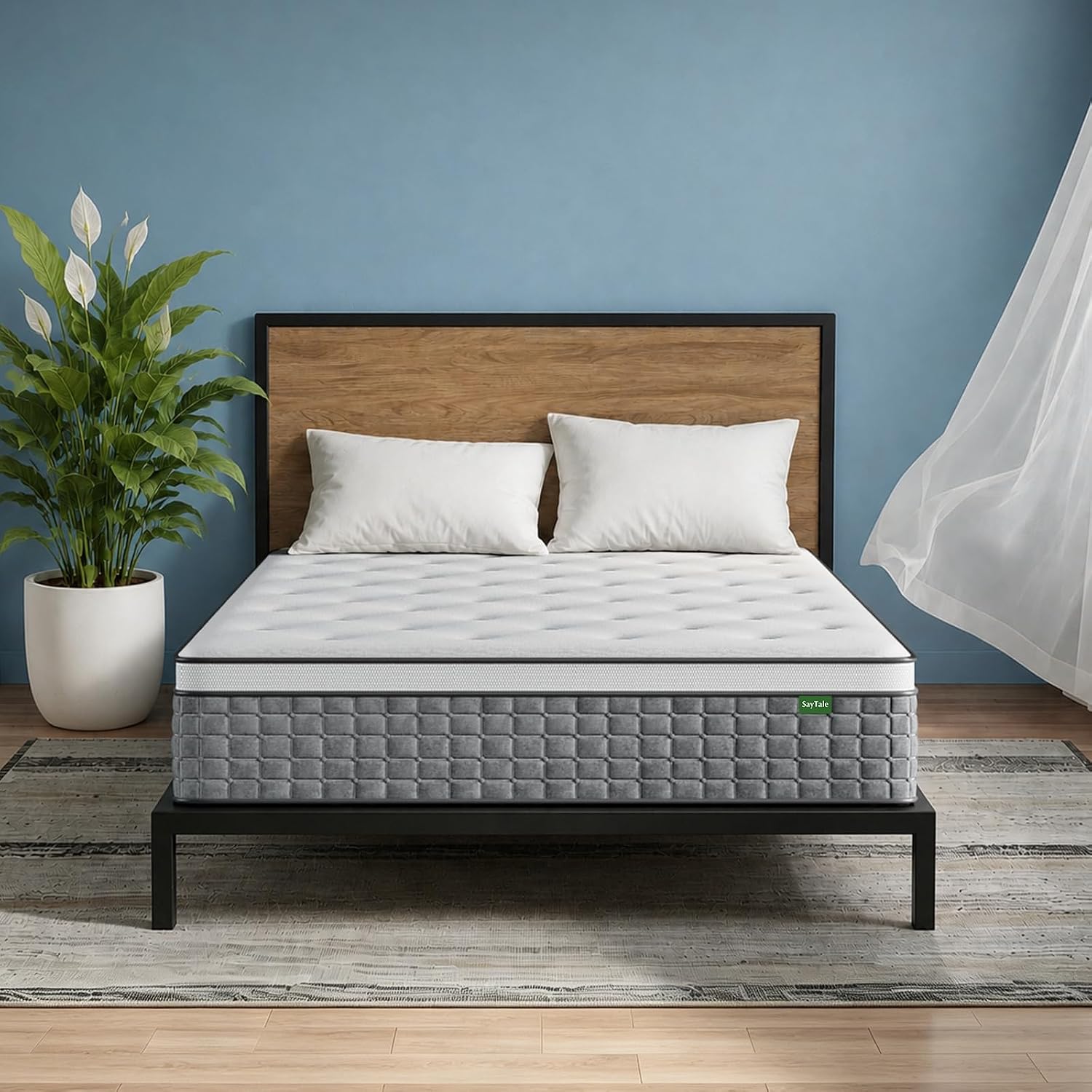 Matelas Queen, matelas hybride - Memory Foam Mattress In A Box Queen avis et prix